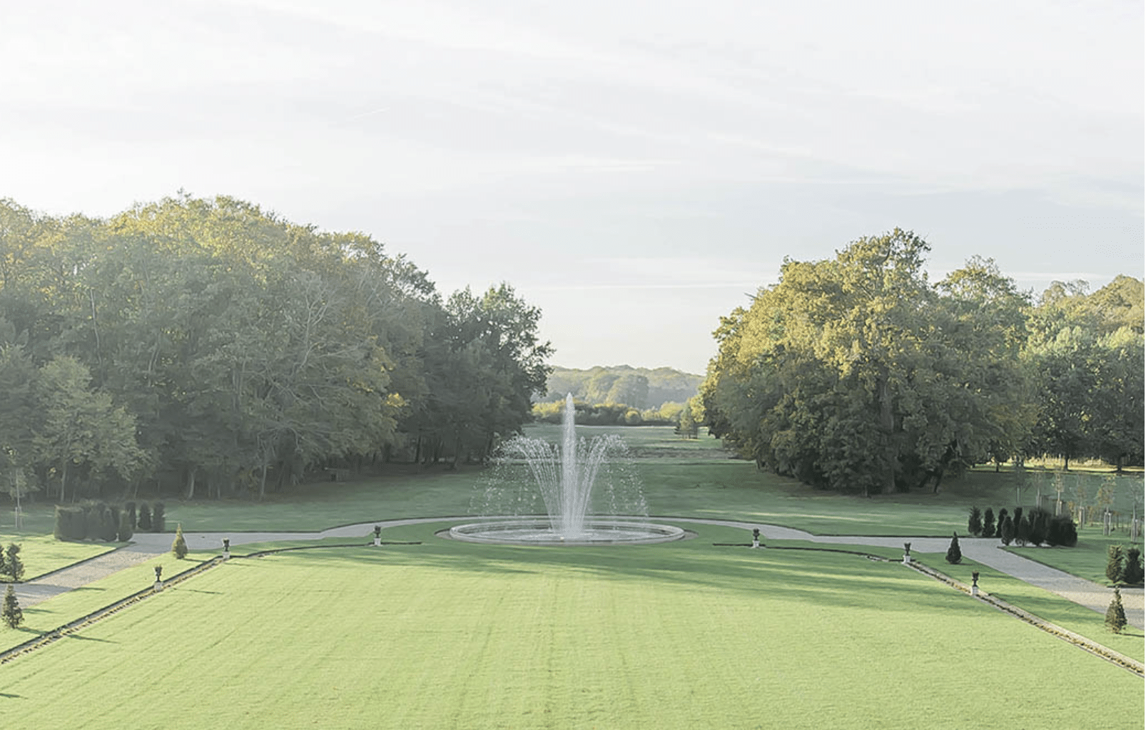 Chateau de Nainville les Roches le parc